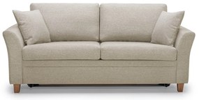 Divano letto beige 190 cm Sonia - Scandic