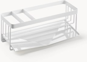 Porta spugna e porta bottiglia in metallo Tower