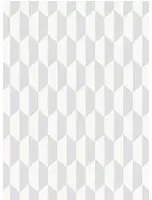 Tapete Petite Tile Icons von Cole & Son - Soft Grey