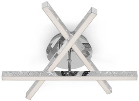 Brilo - Lampadario a plafone LED REY 3xLED/5W/230V cromo lucido