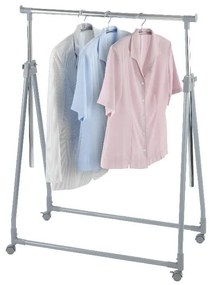 Appendiabiti telescopico/mobile in metallo grigio Foldable - Wenko