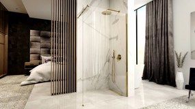 Parete doccia Rea Aero Gold 120 Walk In