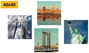 Set di quadri – Bellezze della città di New York