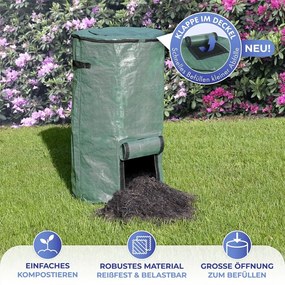 Composter verde in set da 2 125 l - Maximex