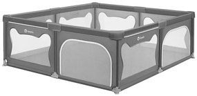 Lionelo - Box giochi WILLOW XL grigio
