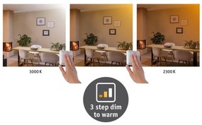 Paulmann 79798 - LED/16W Plafoniera CARPO 230V 2300/2500/3000K