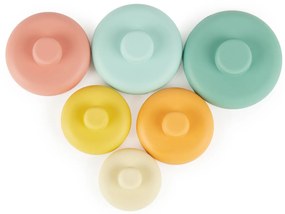 Bieco - Torre impilabile in silicone - Tropical Vibes