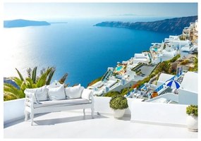 Carta da Parati View on Santorini Collezione Casa  Larghezza x Altezza Home decor 350x245