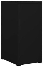 Schedario nero 46x62x102,5 cm in acciaio