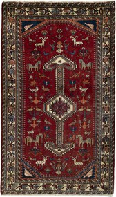 Abadeh Tappeto persiano 80 x 140 Rosso (Iran) Annodato A Mano