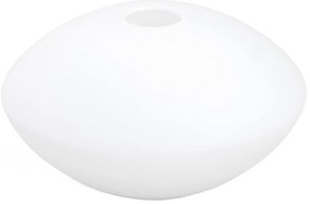 Vetro di ricambio per lampadario E14 diametro 15 cm bianco