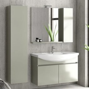 Mobile bagno 100cm sospeso con 2 ante BN-100A - KAMALU