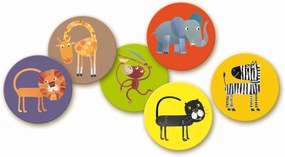 Gioco di associazione di immagini - giungla
