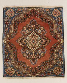 Sarouk Tappeto persiano 70x80 (Iran) Annodato A Mano