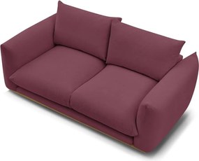 Divano burgundi 193 cm Ernest – Bobochic Paris