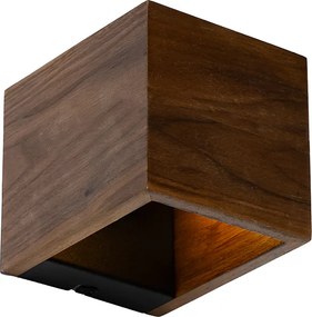 Set da 2 applique intelligenti in legno di noce con WiFi G9 - Transfer