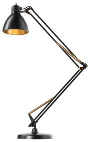 Nordic Living - Archi T1 Junior Lampada da Tavolo con Base Nero Opaco/Oro NORDIC LIVING