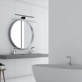 LED Lampada da parete per bagno SHINE LED/13,8W/230V 60 cm IP44 nero