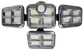LED Proiettore solare con sensore di movimento e crepuscolare 30W/3,7V 2400 mAh IP47 + +TC