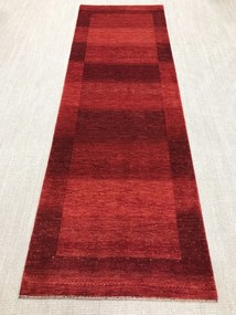 Loribaft Tappeto persiano 100 x 290 Rosso (Iran) Annodato A Mano