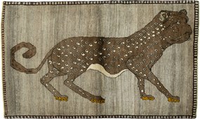 Gabbeh Tappeto persiano 180 x 110 Nero (Iran) Annodato A Mano