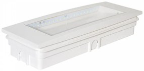 Lampada Emergenza LED da muro o incasso S.E. Colore Bianco Freddo 6.000-6.500K