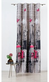 Tenda grigia 140x245 cm Mercato - Mendola Fabrics