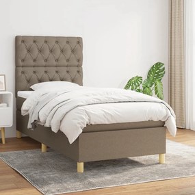 Giroletto A Molle Con Materasso Tortora 80x200 Cm İntessuto /