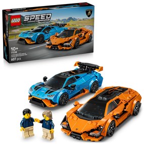 Lamborghini Revuelto e Huracán STO Lego Speed Champions