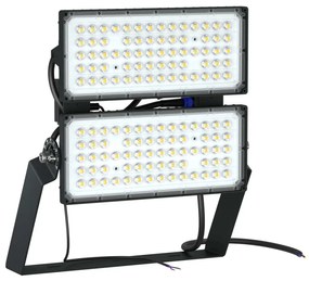 Faro Modulare LED 400W IP66, 167lm/W, Dimmerabile DALI - INVENTRONICS Colore  Bianco Naturale 4.000K, Scegli l'angolo di illuminazione 90°, Scegli le staffe dei moduli Fisse