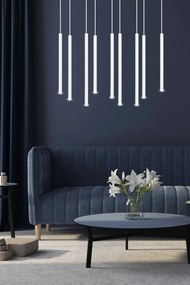 Lampada a Sospensione SELTER 9 BLACK WHITE e GOLD