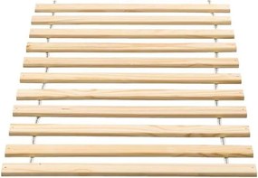 Griglia a doghe in legno massiccio Roll, 90 x 200 cm - Vipack