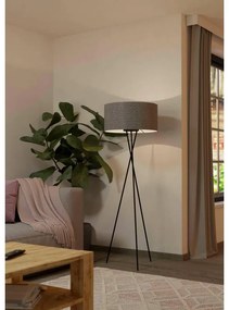 Lampada da terra Fondachelli in acciaio, H 151.5 cm, E27 EGLO