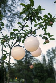 Set di 3 luci solari sospese per esterni, ø 10 cm Globus - Star Trading