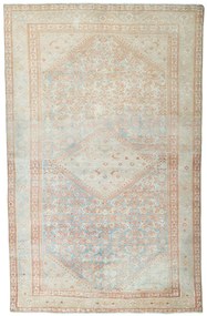 Hamedan Tappeto persiano 210x130 Blu (Iran) Annodato A Mano