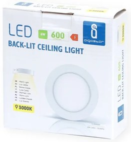 Aigostar - LED Plafoniera LED/6W/230V diametro 12,3 cm 3000K bianco