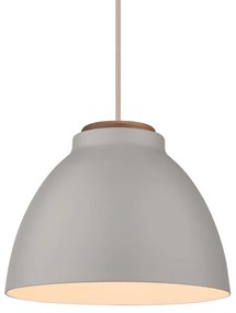 Halo Design - Nivå Lampada a Sospensione Ø24 Grigio/Legno Halo Design