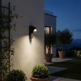 Applique da Esterno GU10 Orientabile IP65 Serie AXIS - Nera