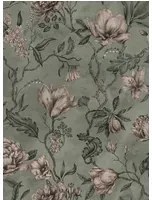 Sandberg Carta da parati panoramica Belinda - Garden Green