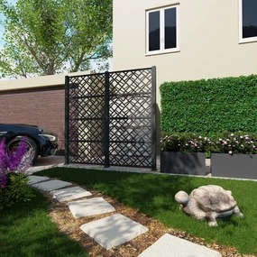 Grigliato in polipropilene grigio antracite Infinity, L 221 x H 213.6 cm