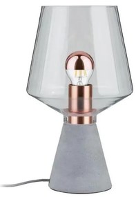 Paulmann 79665 - 1xE27/20W Lampada da tavolo NEORDIC YORIK 230V