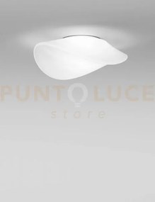 Balan plafoniera applique m bianco lucido e bianco opaco 1 l22gg le...