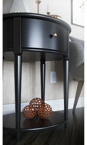 Comodino nero Aurora - Støraa