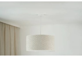 Brilagi - Lampadario a sospensione con filo BOUCLE ROLLER 1xE27/15W/230V diametro 45 cm color crema