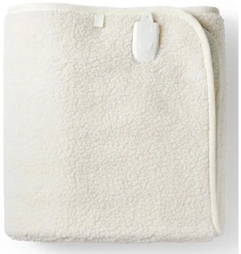 Nedis PEBL120CWT1 - Termocoperta elettrica 60W/230V 150x80 cm lana