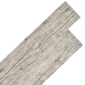 Listoni Pavimenti Non Autoadesivi Pvc 5,26m² 2mm Rovere Slavato /