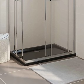 Piatto Doccia İn Abs Rettangolare Nero 70x100 Cm /