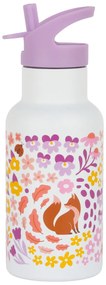 A Little Lovely Company - borraccia in acciaio inox, 350 ml - giardino fiorito