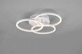 Circle plafoniera led 27w 3200lm, 2700 - 6000k bianca 3 cerchi or...