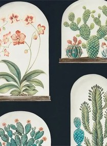 Tapete Terrariums von Sanderson - Ink/ Multi